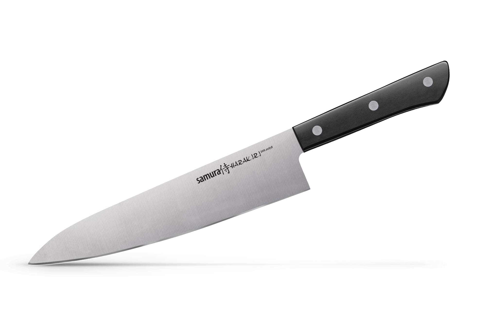 Kokkekniv 208mm, Samura Harakiri, [SHR-0085B]. japansk kniv, kjøkkenkniv, samura kokkekniv, Samura Harakiri Chef 208mm