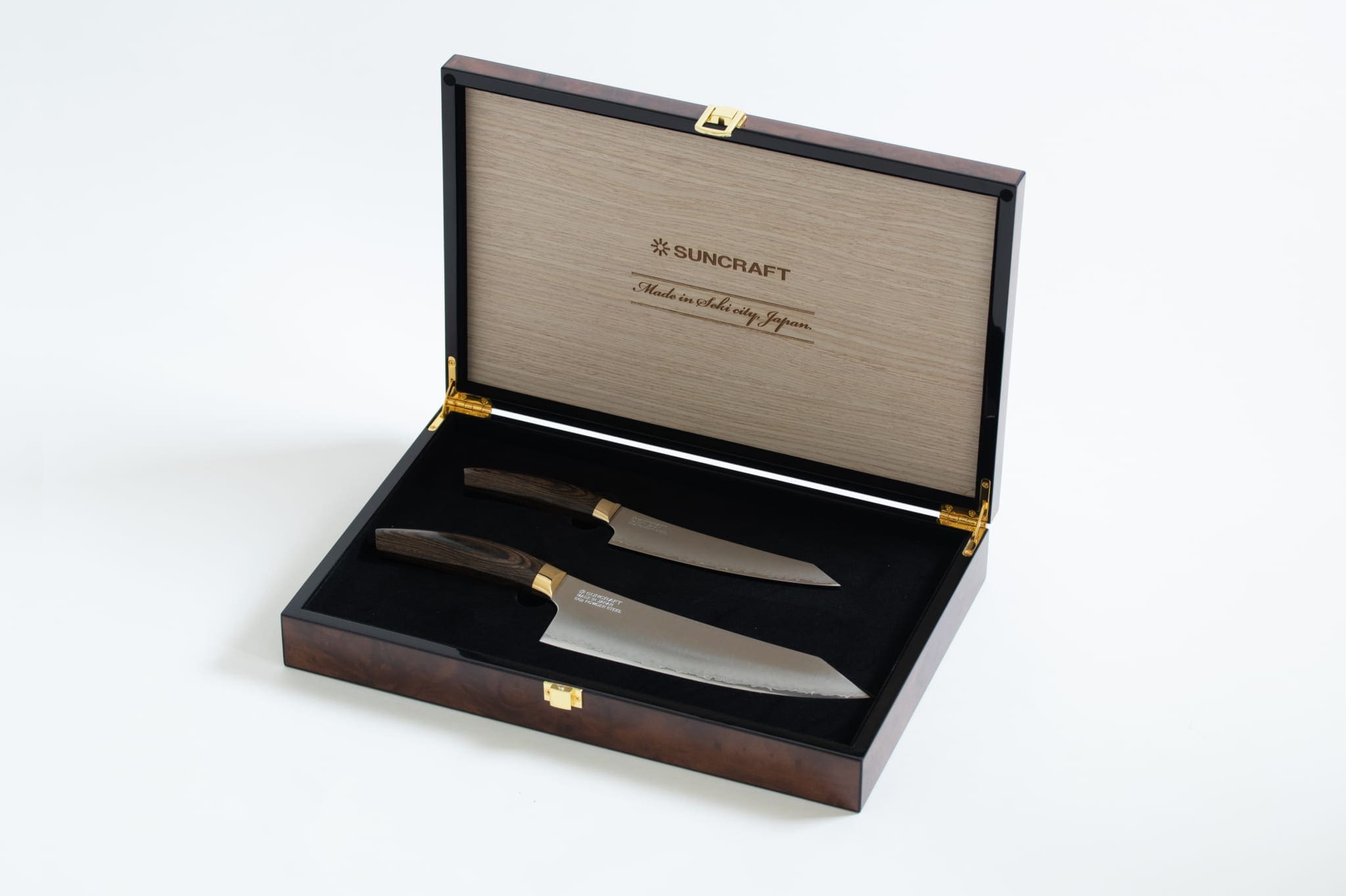 Suncraft Elegancia Set [KSK-SET2], gavesett, kokkekniv, box, japansk kniv, gift set
